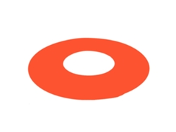 Disco Cono Naranja Para Marcar El Espacio En El Campo De Fútbol, Ideal Para Entrenamiento De Velocidad Deportiva.
