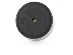Zumbador electrónico industrial negro con alarma continua, 22 mm x 10 mm, CC 3-24 V, CHABERLU