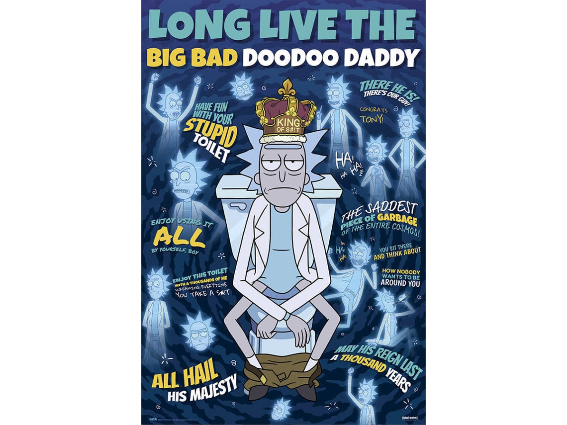 Póster RICK & MORTY GPE5448 Rick & Morty Doodoo Daddy