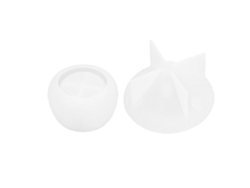 Molde De Silicona Reutilizable Para Frascos Con Tapa De Hongo, Ideal Para Manualidades Con Cera, Velas Y Jabón.