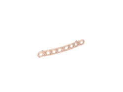 Tirador Para Mueble De Zamac Distancia Entre Centros 128mm Oro Rosa Mate Lote De 25