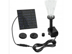 Fonte De Água Com Células Solares E 4 Aspersores INF