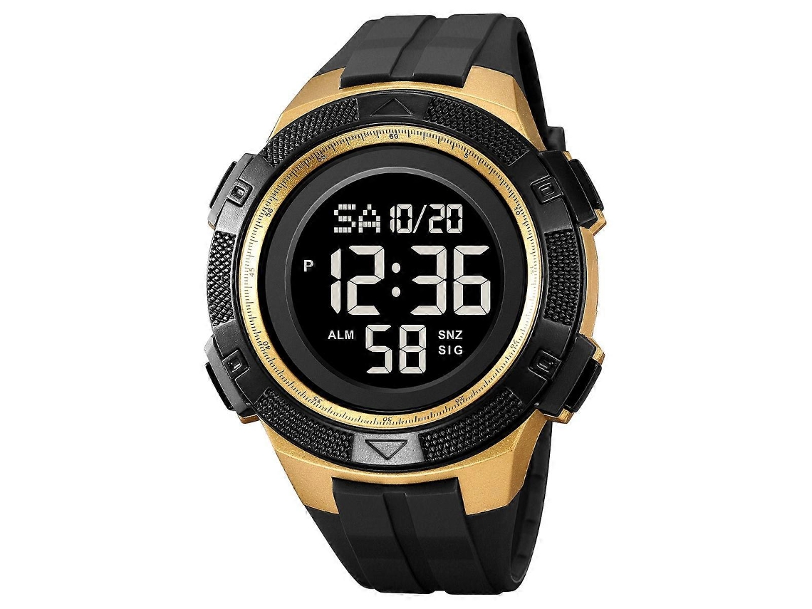 Reloj de pulsera deportivo digital multifuncional Skmei 2078 para hombre, resistente al agua hasta 50 metros.