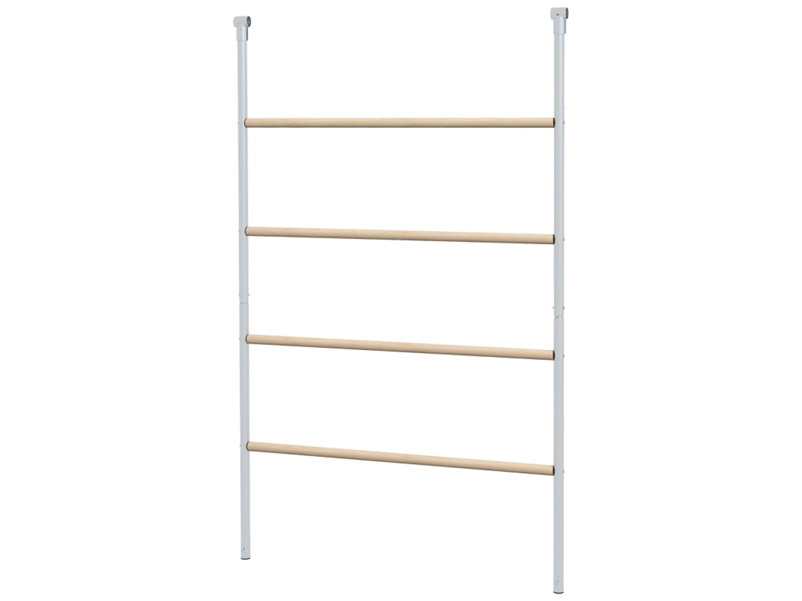 Escalera Para Gallinas Con 4 Perchas, Resistente A La Intemperie, De Acero Y Madera, 4-6