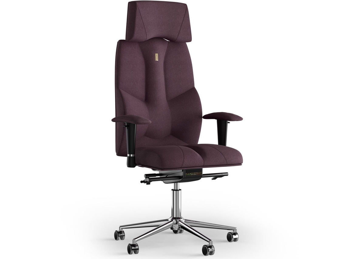 Silla de Oficina KULIK Tejido Empresarial (Azur - Violeta -130x50x50cm)
