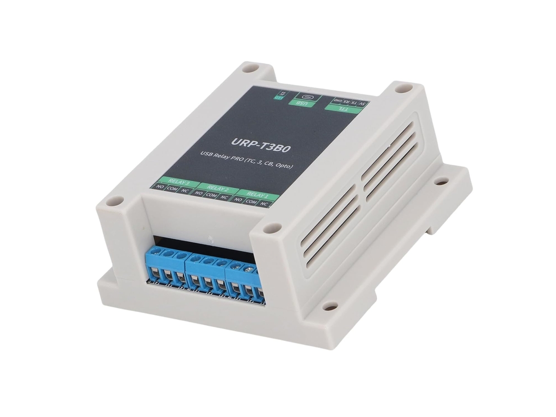 Módulo De Relé Usb De 3 Canales Basado En Gd32f103c8t6 – Placa Industrial