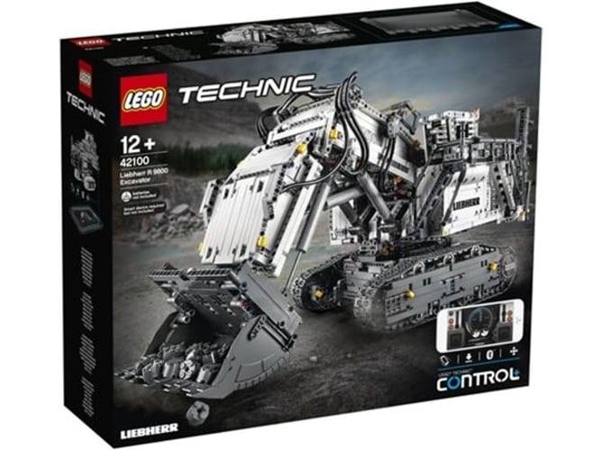 LEGO Technic: Excavadora Liebherr R9800 - 42100 (Edad Mínima: 12 - 4108 Piezas)