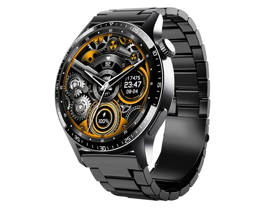 Reloj inteligente con monitorización de glucosa en sangre, oxígeno en sangre, frecuencia cardíaca, temperatura, salud, llamadas Bluetooth y otros datos de Yizhood.