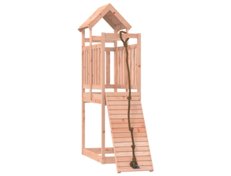 Parque Infantil VIDAXL con pared de escalada madera abeto Douglas (Edad Mínima Recomendada: 3 años)