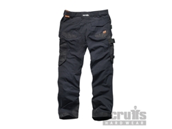 SCRUFFS T54755.1 Pantalón de bolsillos con funda Pro Flex Plus, color negro
