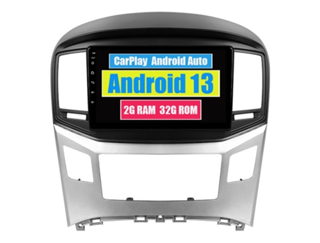 Autoradio Multimedia ROVERONE para Hyundai H1 II 2 TQ 2015 - 2021 CarPlay Android Coche Radio Bluetooth Navegación