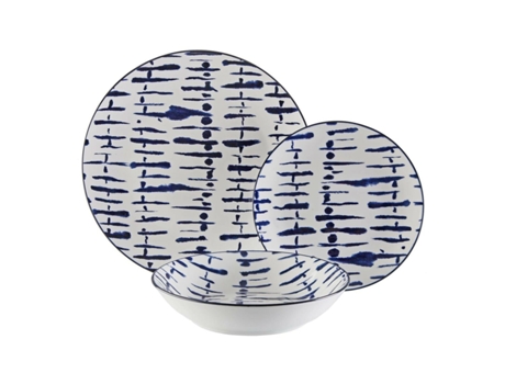 Set de Vajilla VERSA Porcelana 18 Piezas