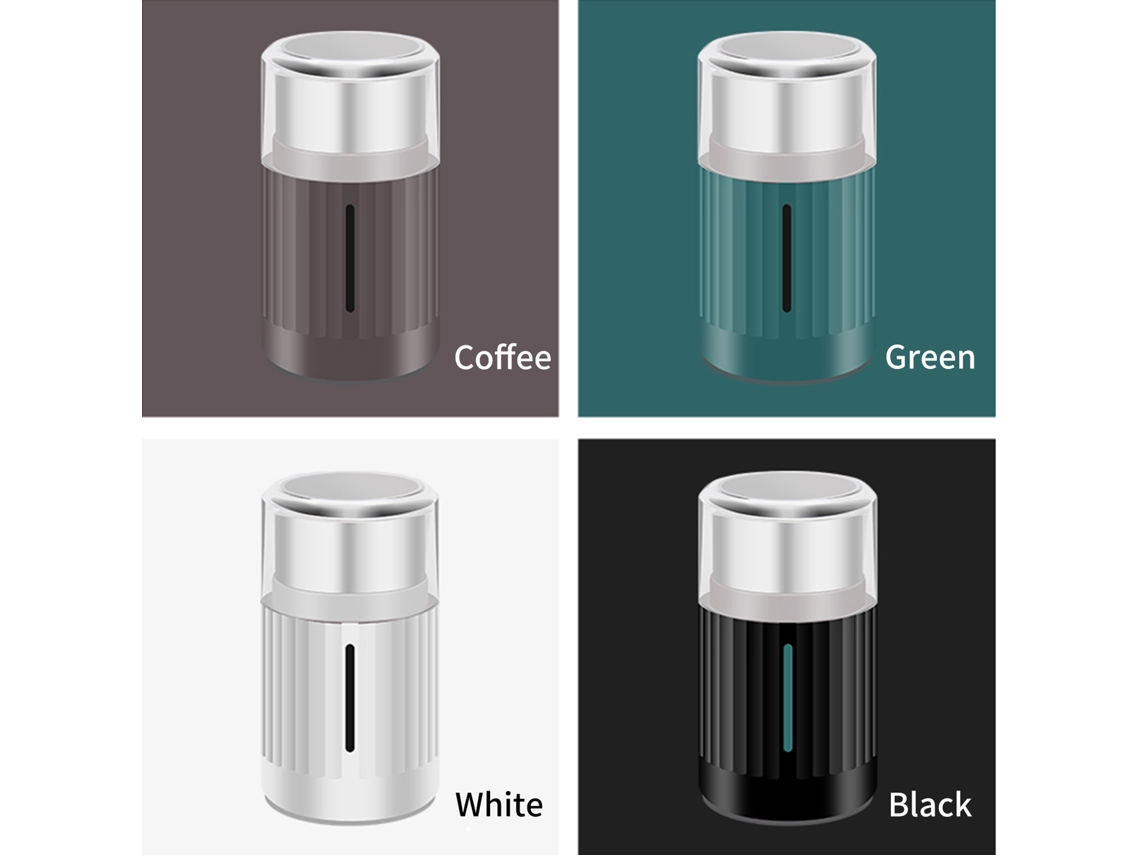 Molinillo De Café Eléctrico De Acero Inoxidable De 200 W Con Gran Capacidad Para Especias, Frutos Secos Y Cereales.