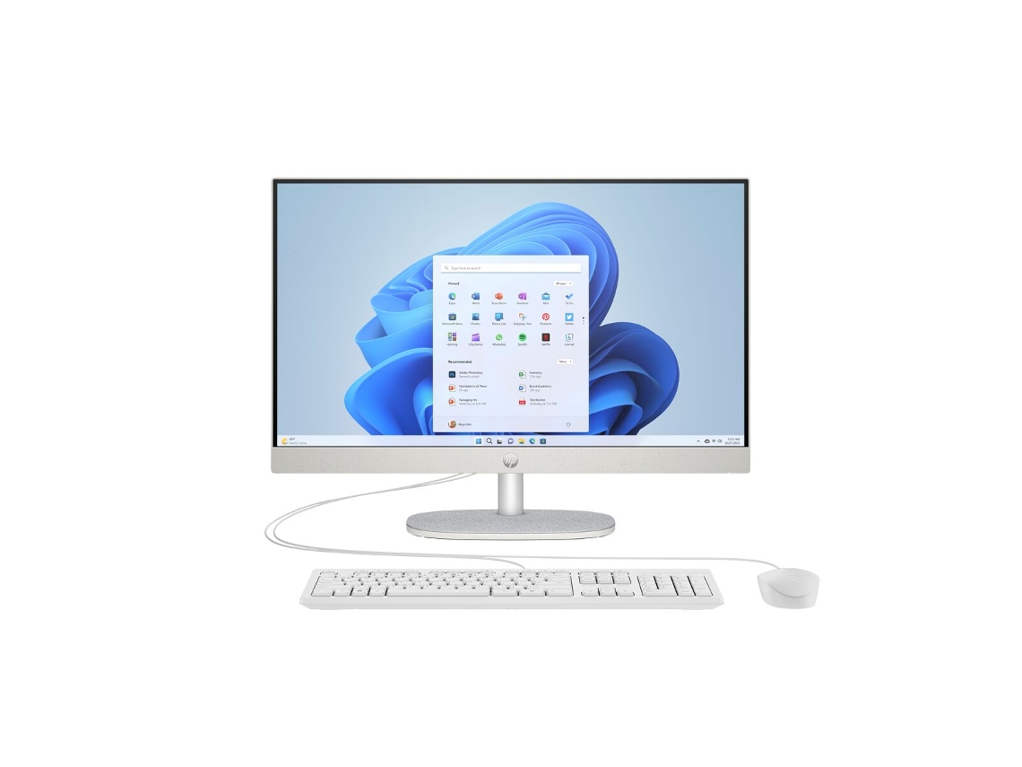 Todo en uno HP 24 Cr0075ns (Full HD, SSD de 512 GB, zócalo Intel de 23,8 UE)