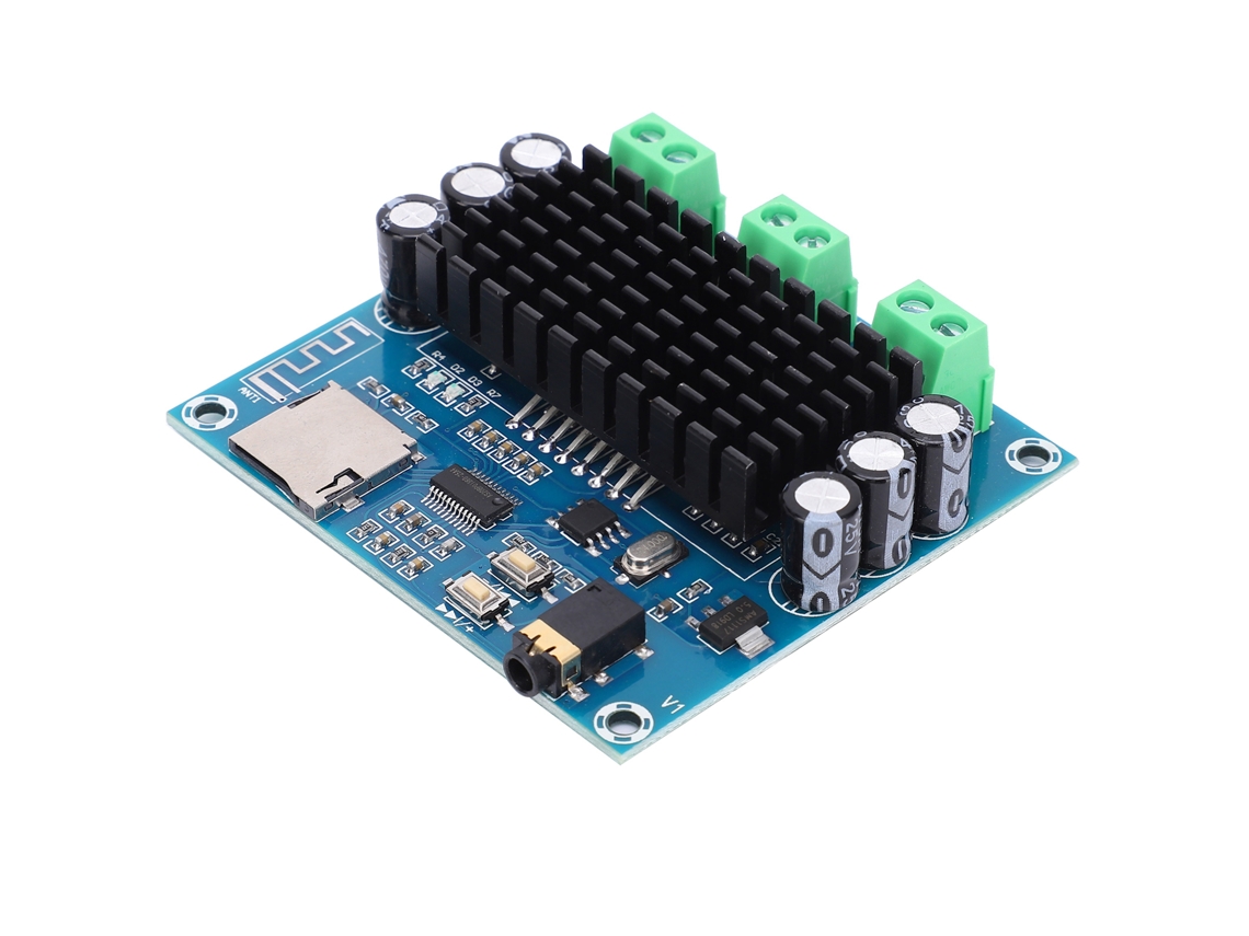 Omni-placa Amplificador Potencia Bluetooth 5.0 Digital 2 Canales Módulo Audio Componentes Xh-a272