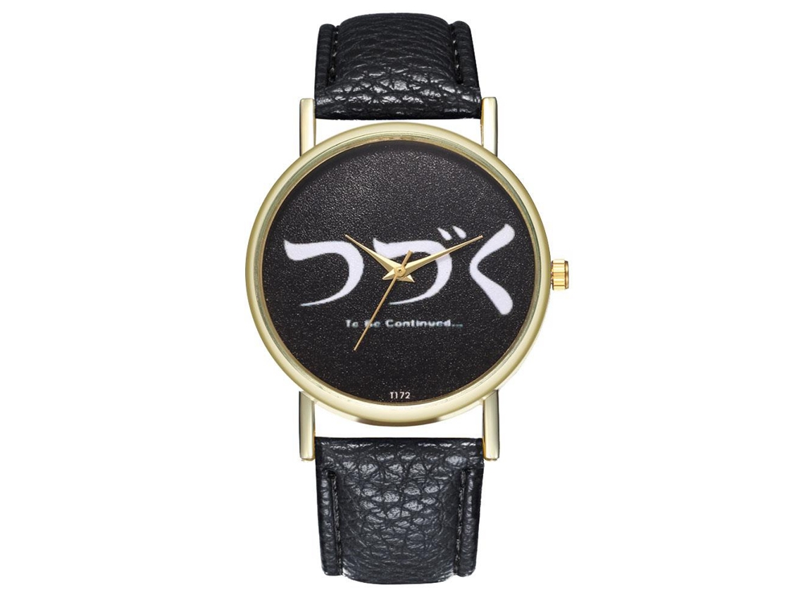 Reloj De Pulsera Unisex Elegante E Informal De Cuarzo, Ideal Como Regalo (negro)