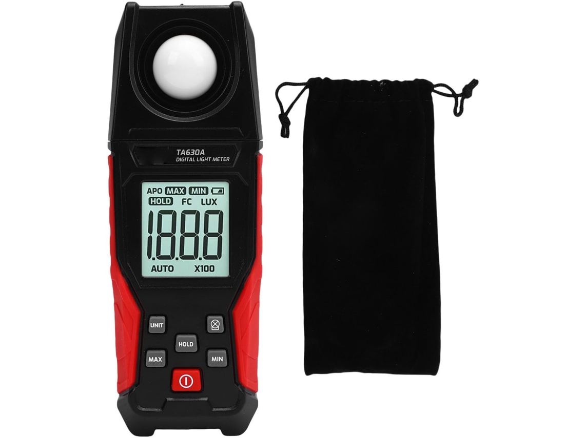 Medidor De Iluminancia Digital De Alta Precisión Ta630a
