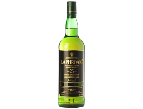 Whisky LAPHROAIG Single Malt Laphroaig 25 Anos (0.7 L - 1 unidad)