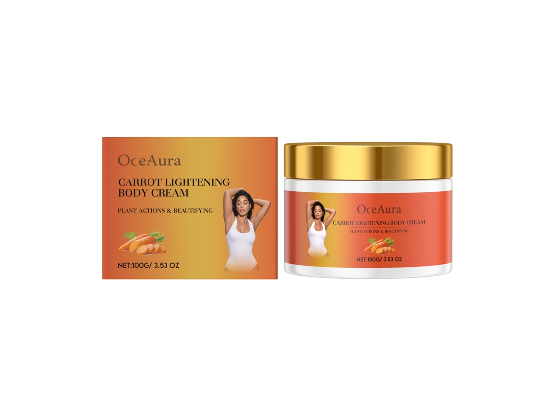 Loción corporal iluminadora e hidratante de zanahoria