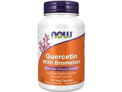 Complemento Alimentar NOW Quercitina Con Broina (120 Comprimidos)