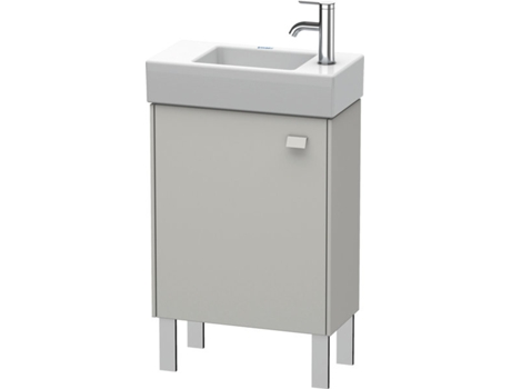 Mueble bajo lavabo DURAVIT Brioso de pie 48,4 x 23,9 cm 1 puerta con bisagra a la izquierda 1 balda de cristal para lavabo Vero Air 072450