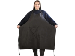 Braguita de talla grande para mujer con bolsillos largos, ajustables y duraderos para la cocina, hecha de algodón y poliéster.