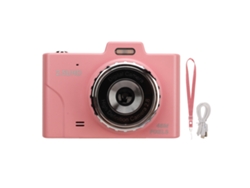 Ymsl Cámara Digital Infantil Hd 48mp Con Pantalla Ips De 2.8 Pulgadas Amigable Para Los Ojos Portátil Rosa Hxl