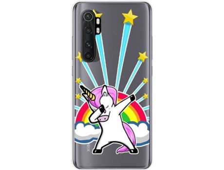 Carcasa Xiaomi Mi Note 10 Lite TUMUNDOSMARTPHONE Dibujos Transparente Multicolor