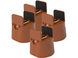 Soportes Patas 4piezas Ajustables Cama Almohadillas
