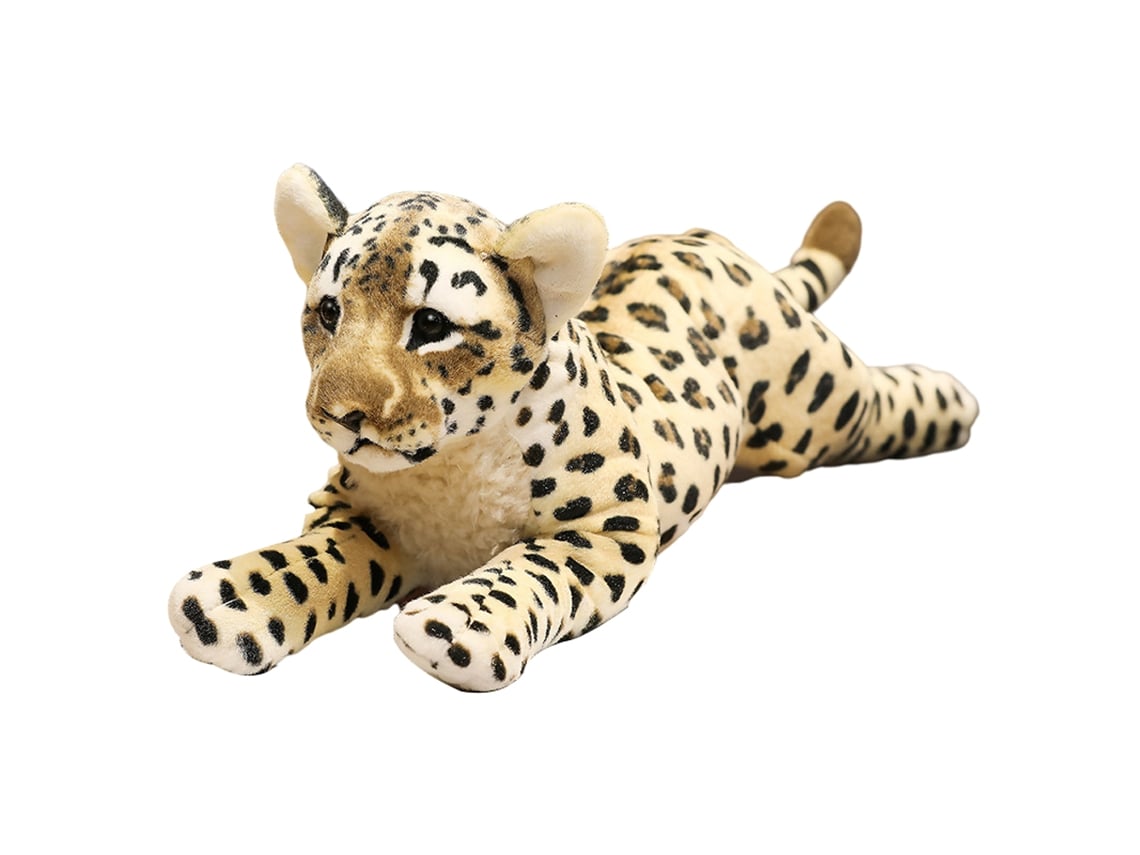 BJ - Peluche de tigre y leopardo de dibujos animados, adorable muñeco de regalo para niños y adultos.