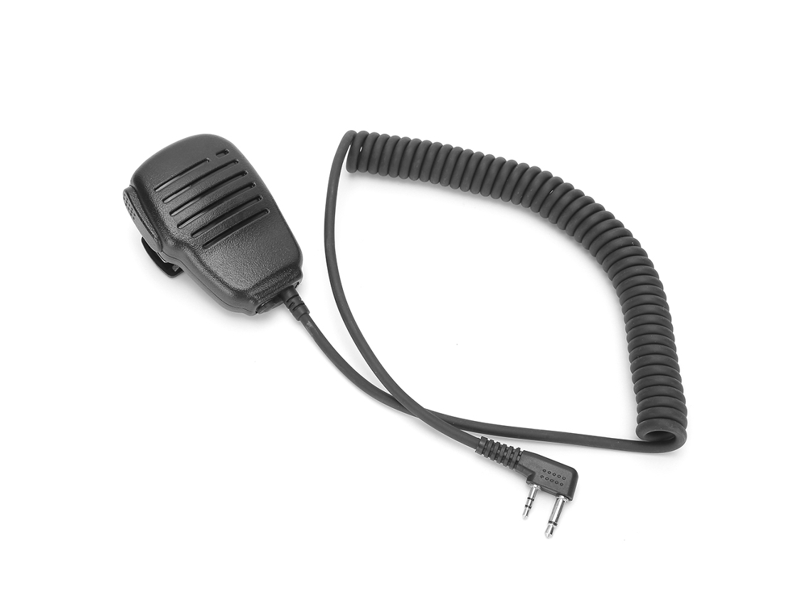 2 Micrófonos Para Radio Bidireccional Icom Con Clip Metálico Y Ptt, Equipo De Acceso Y Transmisión.
