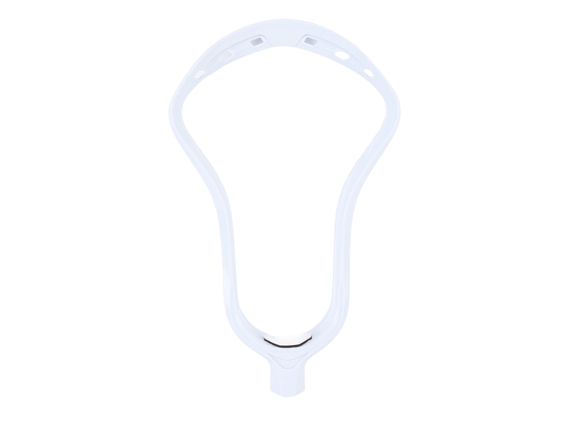 Cabezal De Lacrosse Sin Cuerda, Nailon De Alta Resistencia, Para Competición Y Entrenamiento, Blanco.