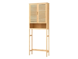 Estantería de baño sobre inodoro Geta Bamboo 170 X 66 X 23 Cm Natural [EN.CASA]