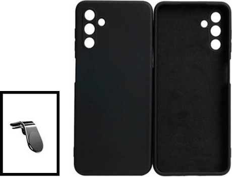 Kit Carcasa + Soporte de Auto Samsung Galaxy A13 5G GIFT4ME Negro