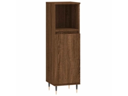 Mueble De Baño VIDAXL Marrón Madera contrachapada (30x30x100 cm)