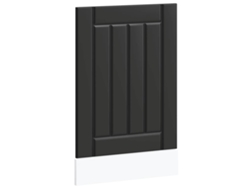 Maison Exclusive - Panel Para Lavavajillas Lucca Madera Contrachapada Negra