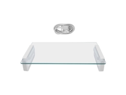 Soporte Para Portátil Con 4 Puertos De Carga Usb, Soporte De Escritorio De Vidrio Templado Para Macbook Pro