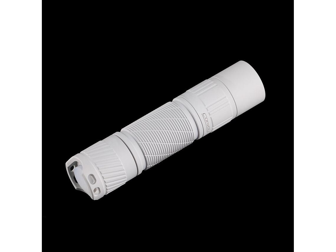 Linterna LED T3 de alto rendimiento 5700k-convoy EDC 519a R9080 con 12 modos AA 14500