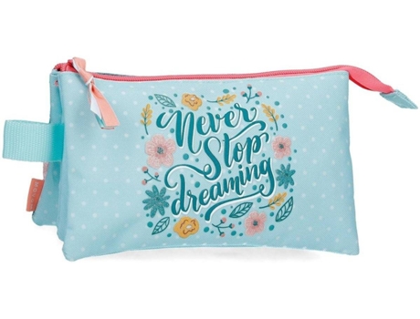 Estuche MOVOM Never Stop Dreaming Azul (22x12x5 cm)