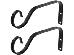 Soportes Para Plantas De Exterior - Ganchos De Pared Para Plantas De 1 2 Pieza Soporte De Metal Inoxidable Para