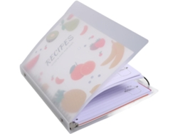Cuaderno De Recetas Con Espiral Y Páginas Interiores Reemplazables