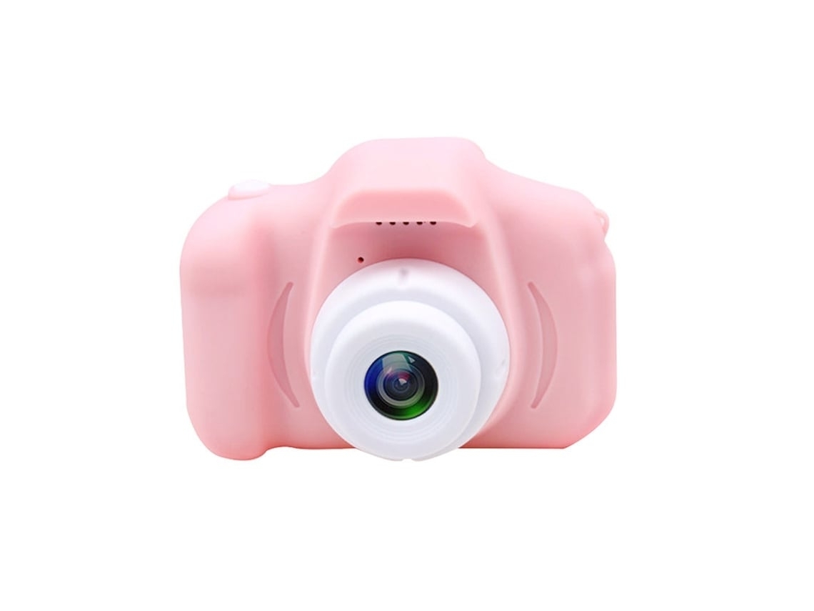 Cámara digital para niños Gusshious Pink Dual HD