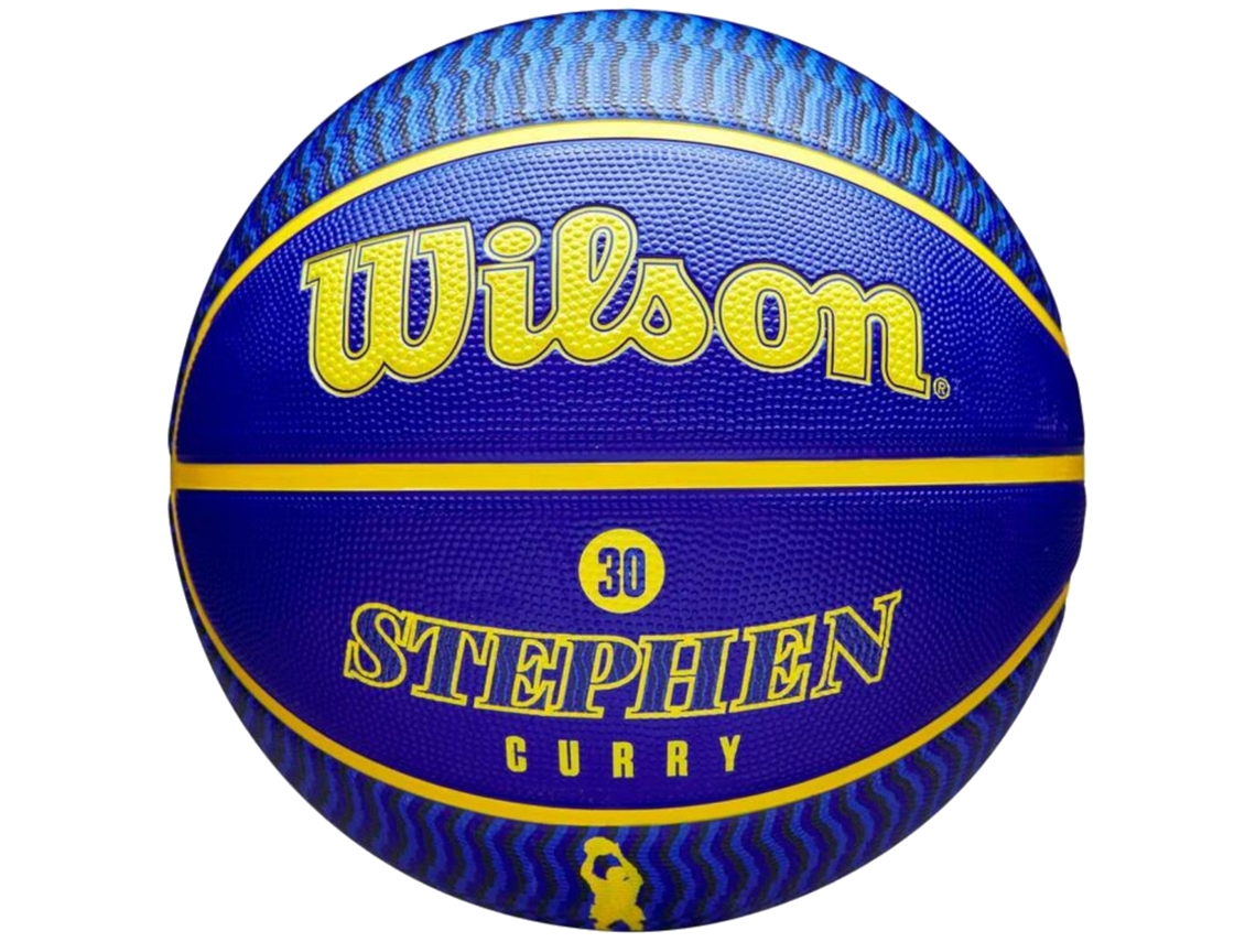 WILSON Nba Jugador Icono Stephen Curry Outdoor Ball Wz4006101Xb7 Unisex Blue Basketball Balls 7 Me