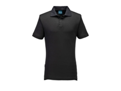 Polo Wx3 Eco De Manga Corta - Sostenibilidad Y Estilo Negro / S
