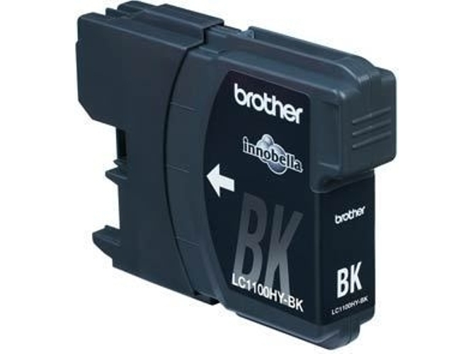 Cartucho de tinta Original BROTHER LC1100HYBK Negro 900 páginas