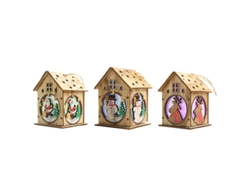 3 piezas colgante de árbol de Navidad ALLINLESS