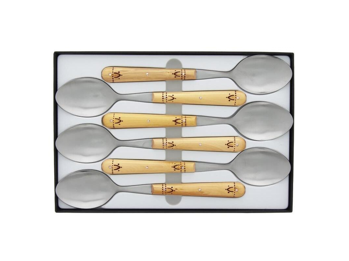 Juego de 6 cucharas de mesa NONTRON