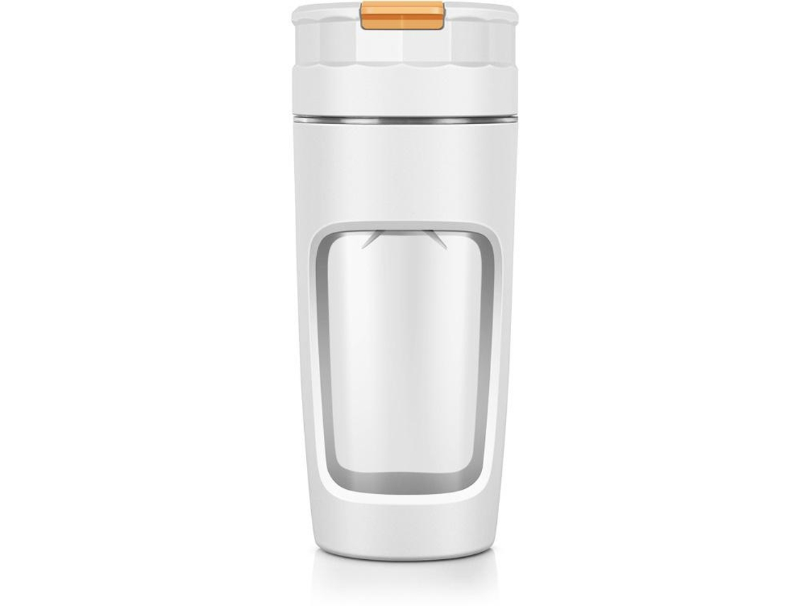 Vaso Exprimidor De Tamaño Personal Con Cuchilla Trituradora De Hielo, Recargable Por Usb Para Actividades De Cocina Al Aire Libre CHRUI Blanco