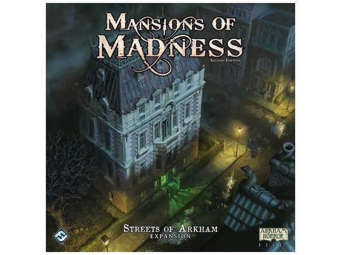 Juego de Mesa FANTASY FLIGHT Mansions of Madness: 2nd Streets of Arkham (Inglés - Edad Mínima: 14)
