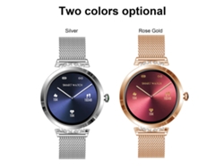 Reloj Inteligente Ny22 Para Mujer, Pantalla Táctil Tft De 1,09, Cuerpo Delgado De 9,9 Mm, Monitor De Salud Y Fitness, Función De Salud Femenina, Res